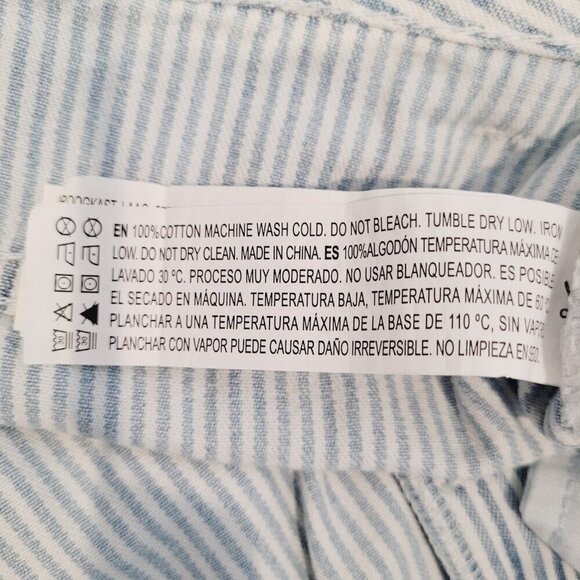 Forever 21+  Denim Striped Mini Skirt - Picture 6 of 6